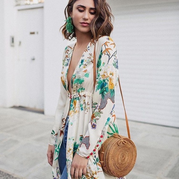 LAST ONE! Circle Rattan Crossbody Bag - Picture 5 of 6